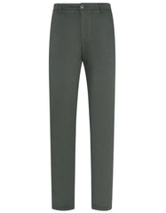 Olive Smart Fit Cotton Trouser FTC2453S-28