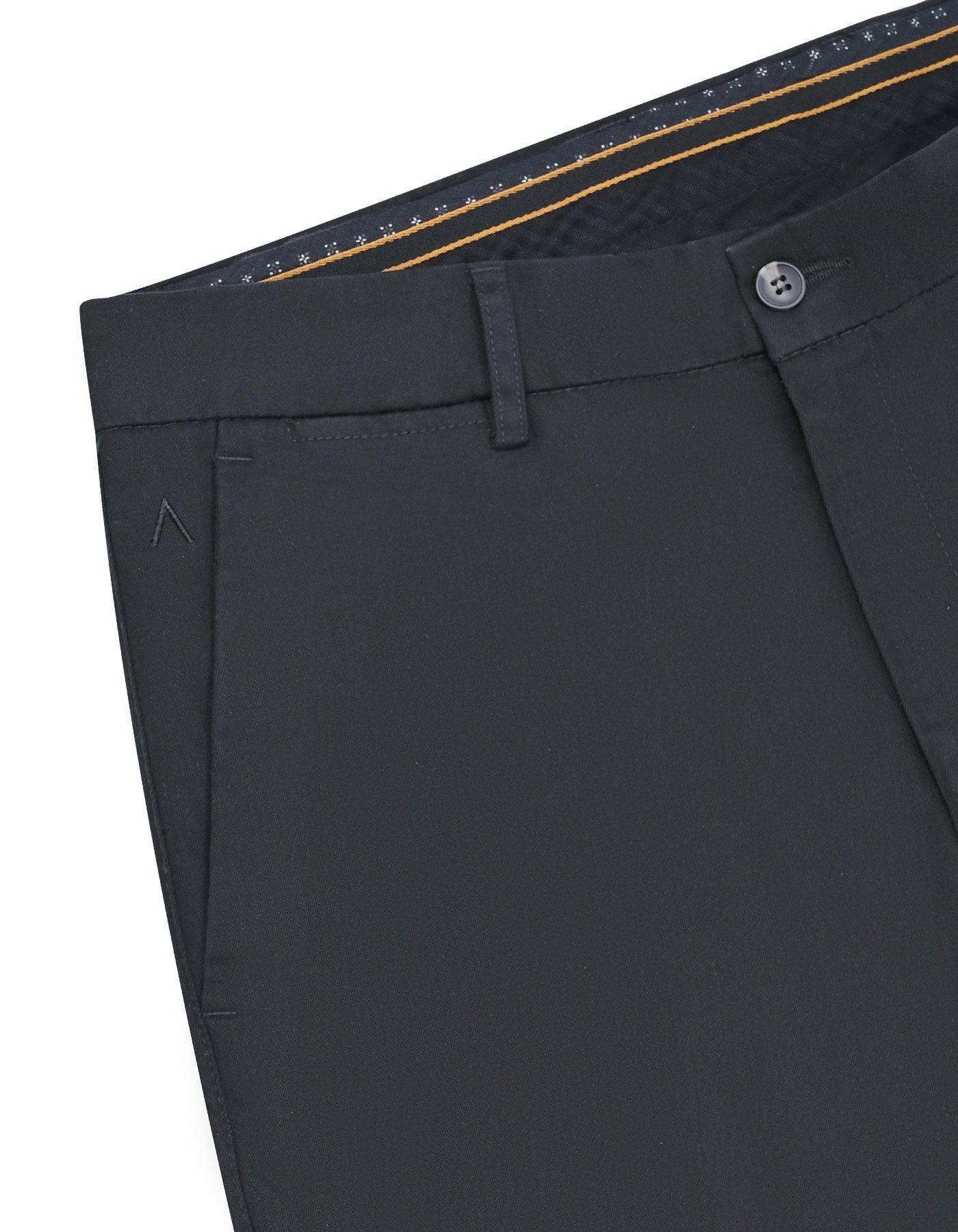 Black Classic Fit Cotton Trouser FTC2457C-32