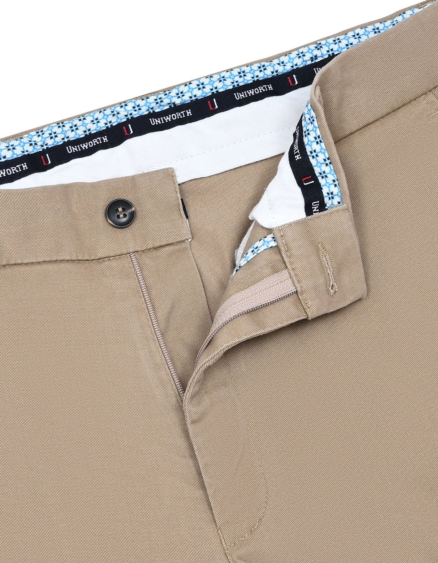 Khaki Classic Fit Cotton Trouser FTC2500C-30