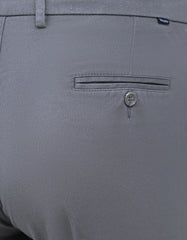 Grey Classic Fit Cotton Trouser FTC2502C-34