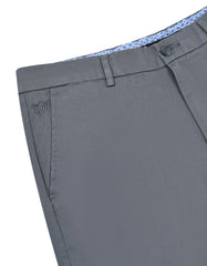 Grey Smart Fit Cotton Trouser FTC2502S-32