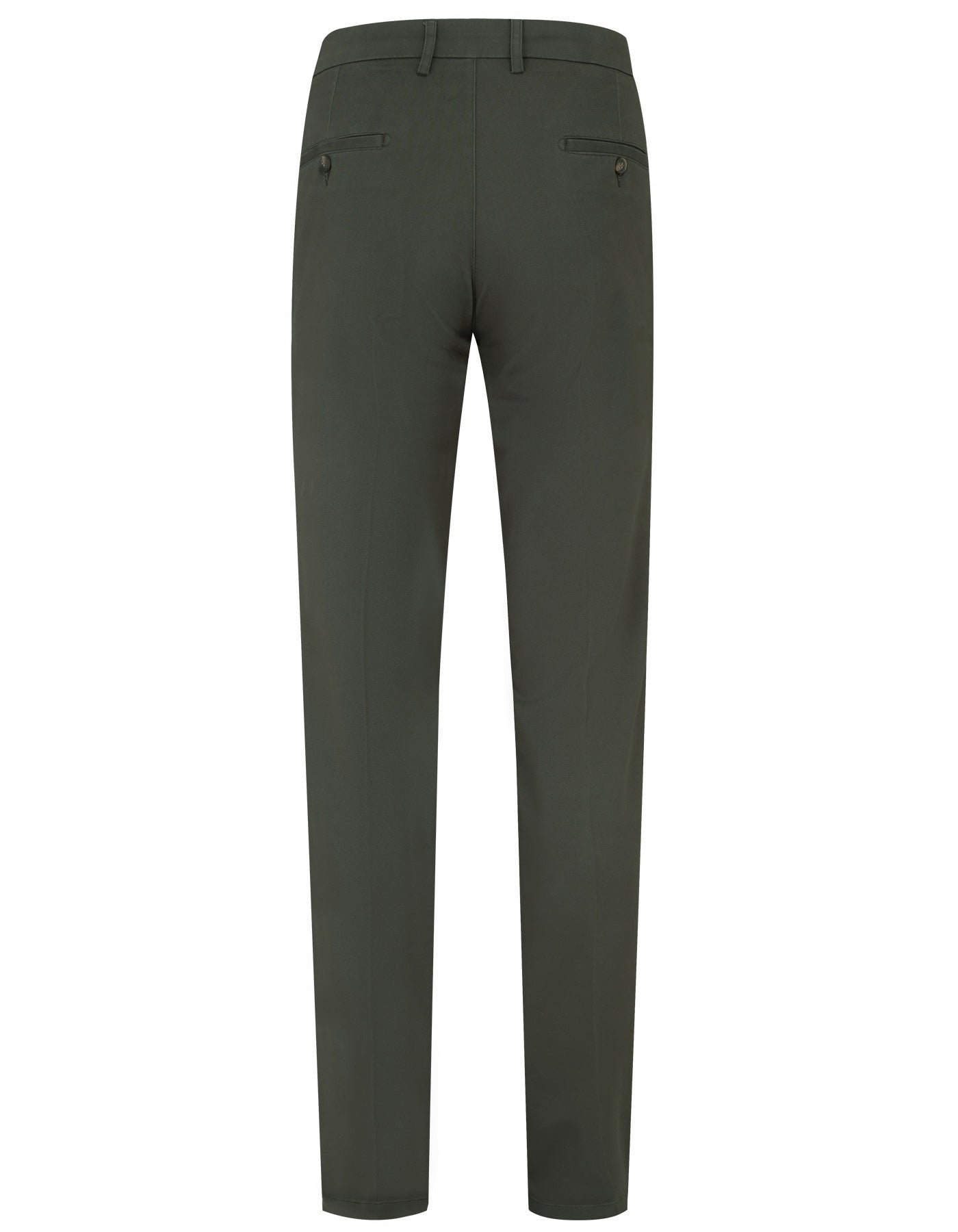 D Olive Classic Fit Cotton Trouser FTC2503C-36
