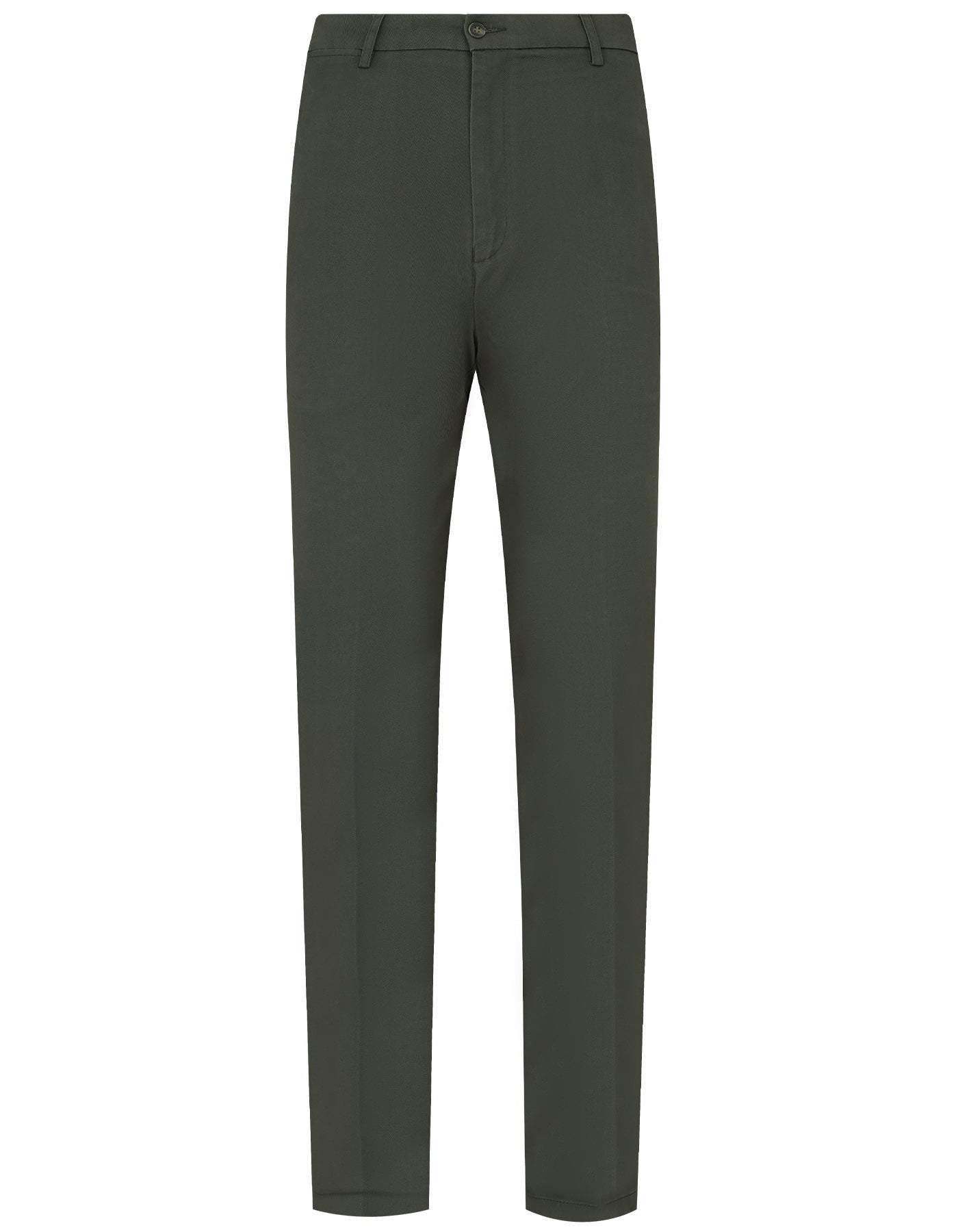D Olive Classic Fit Cotton Trouser FTC2503C-28