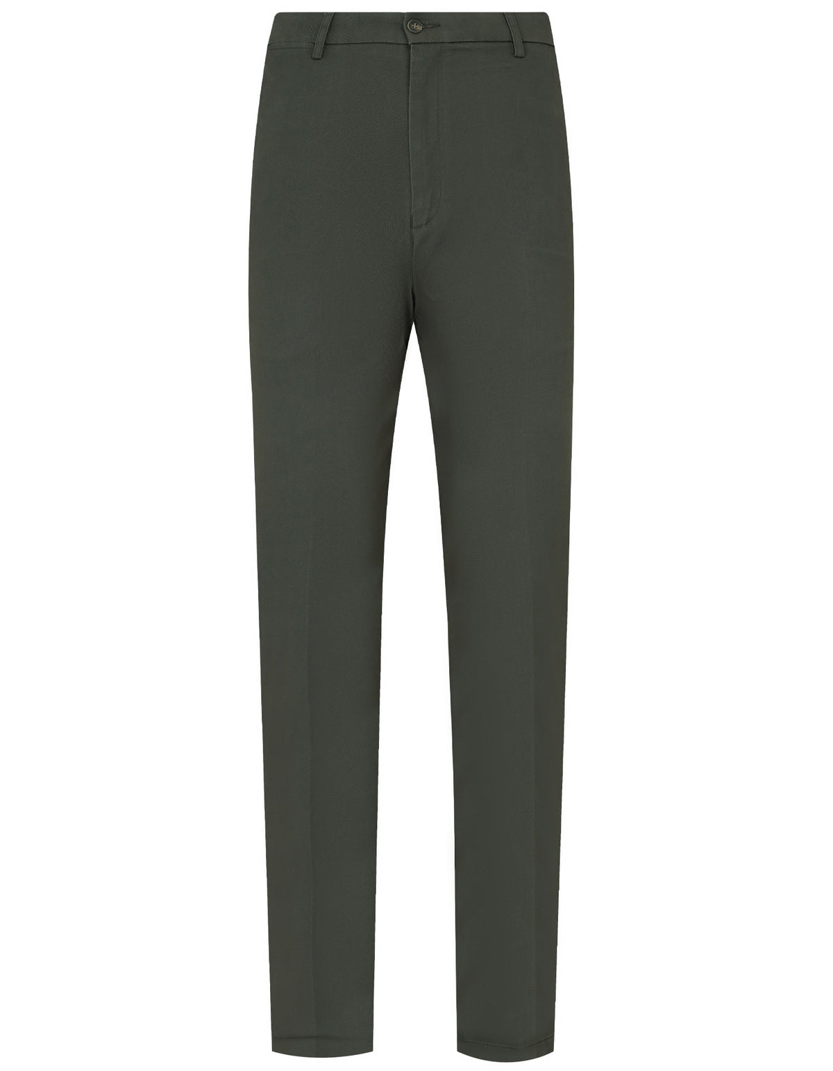D Olive Classic Fit Cotton Trouser FTC2503C-28