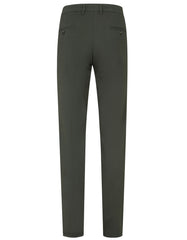 D Olive Smart Fit Cotton Trouser FTC2503S-36