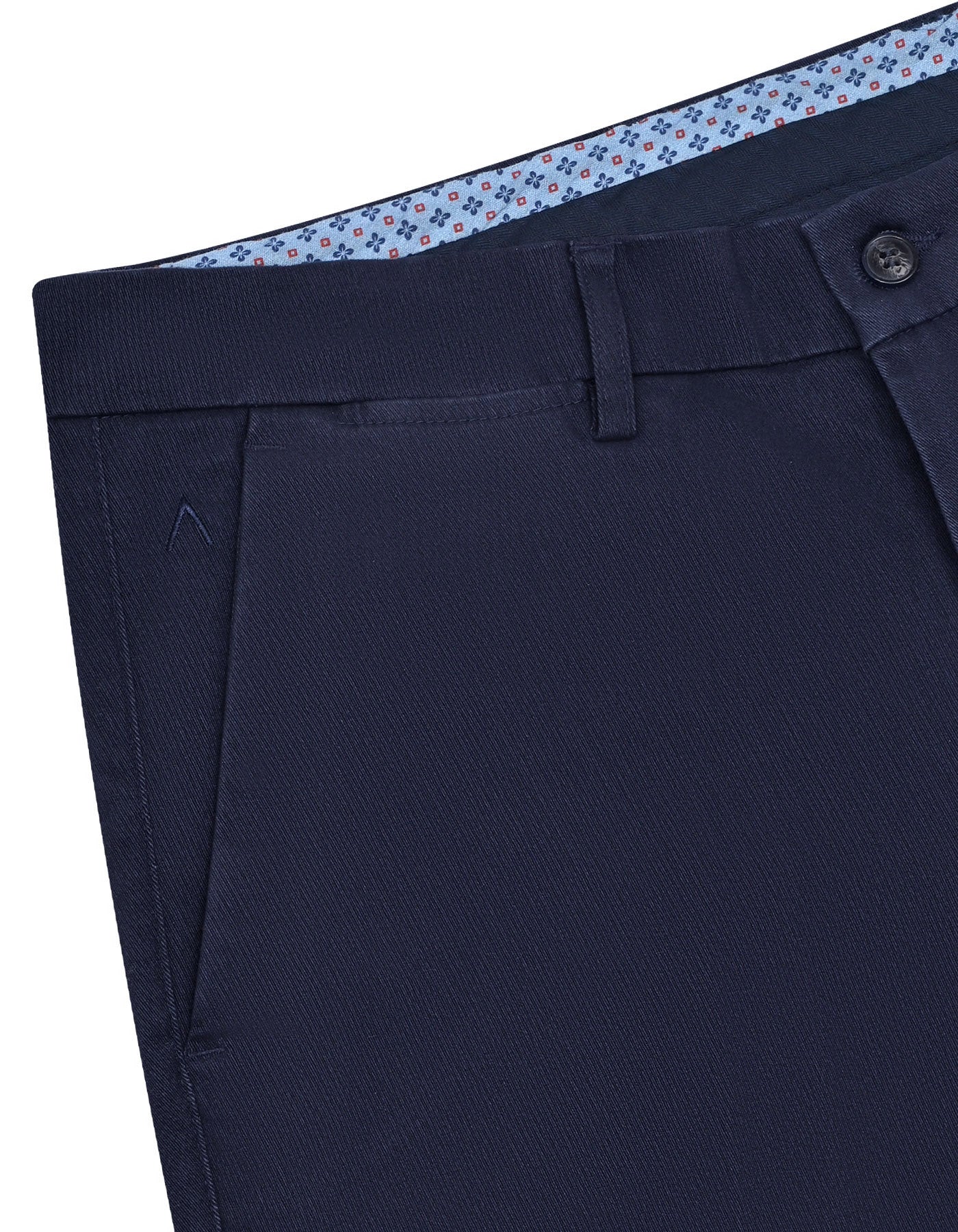 Navy Classic Fit Cotton Trouser FTC2505C-32