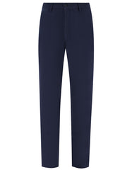 Navy Smart Fit Cotton Trouser FTC2505S-28