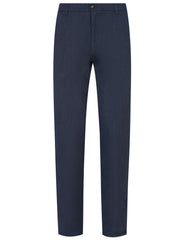 Navy Classic Fit Cotton Trouser FTC2507C-28