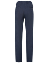 Navy Smart Fit Cotton Trouser FTC2507S-36