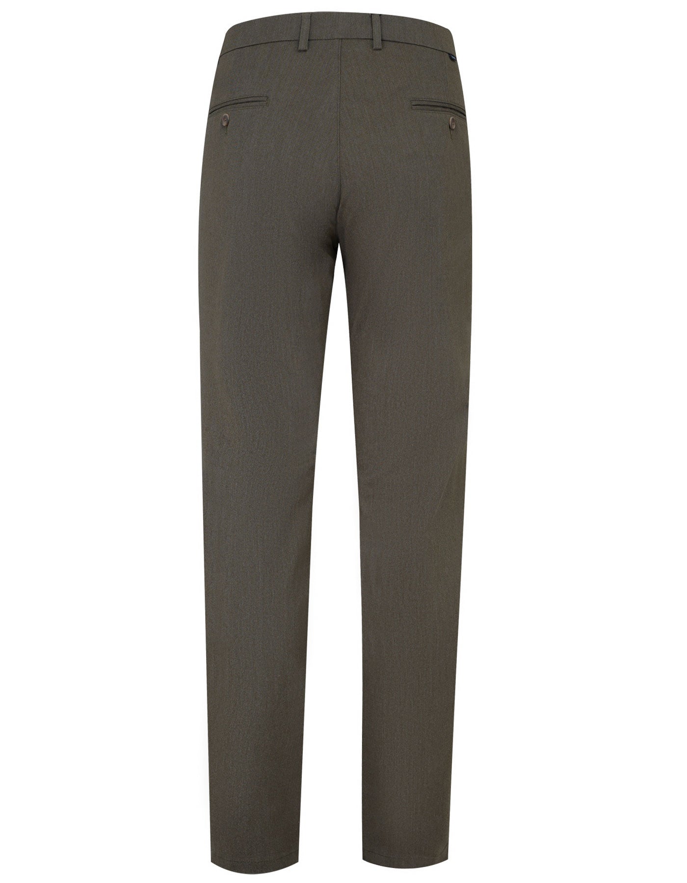 Olive Smart Fit Cotton Trouser FTC2508S-36