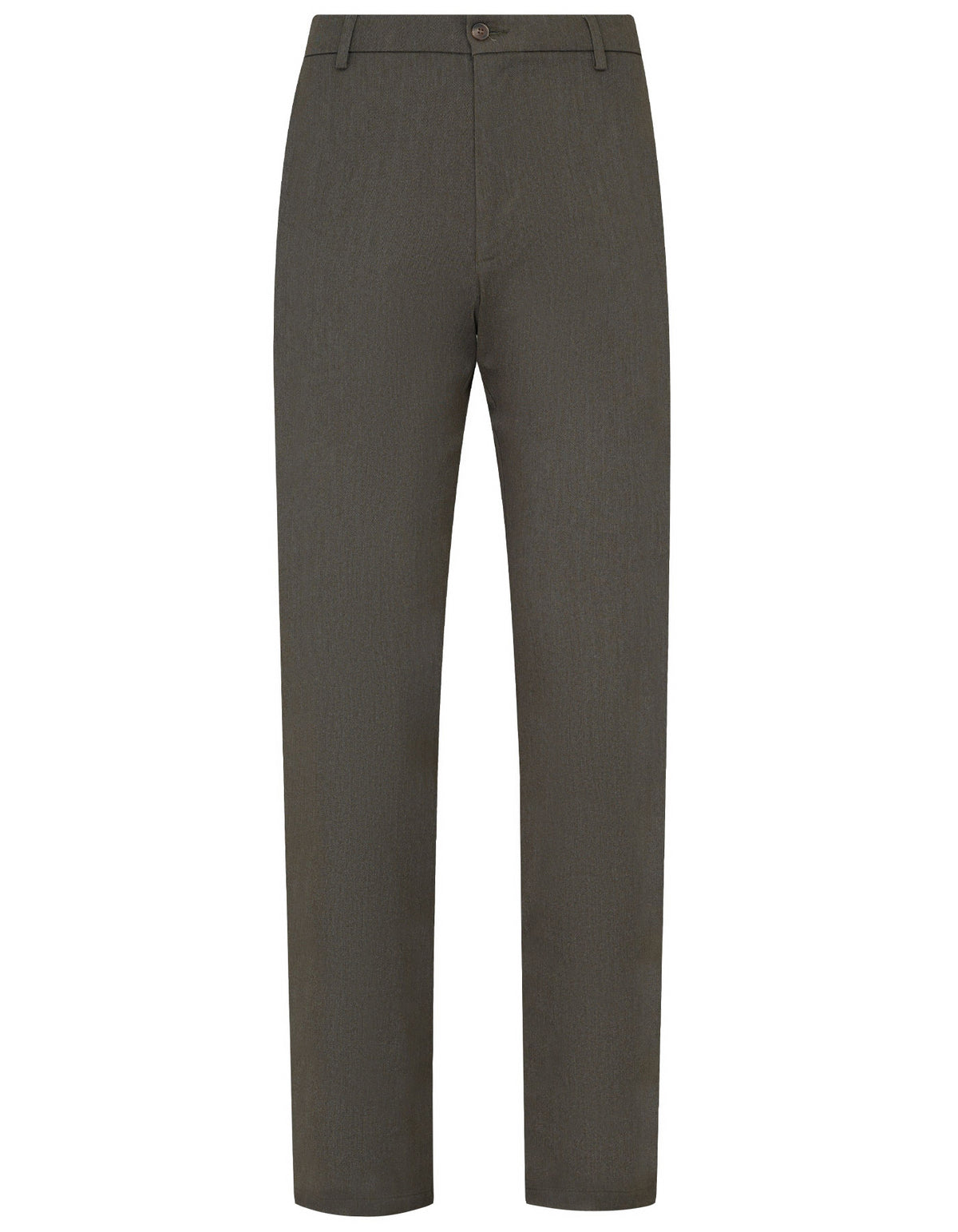Olive Smart Fit Cotton Trouser FTC2508S-28
