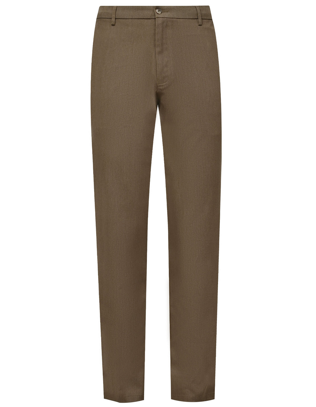 Brown Smart Fit Cotton Trouser FTC2510S-28