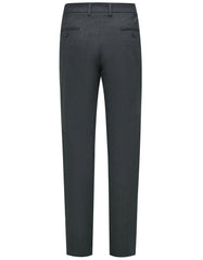 Charcoal Classic Fit Cotton Trouser FTC2511C-36