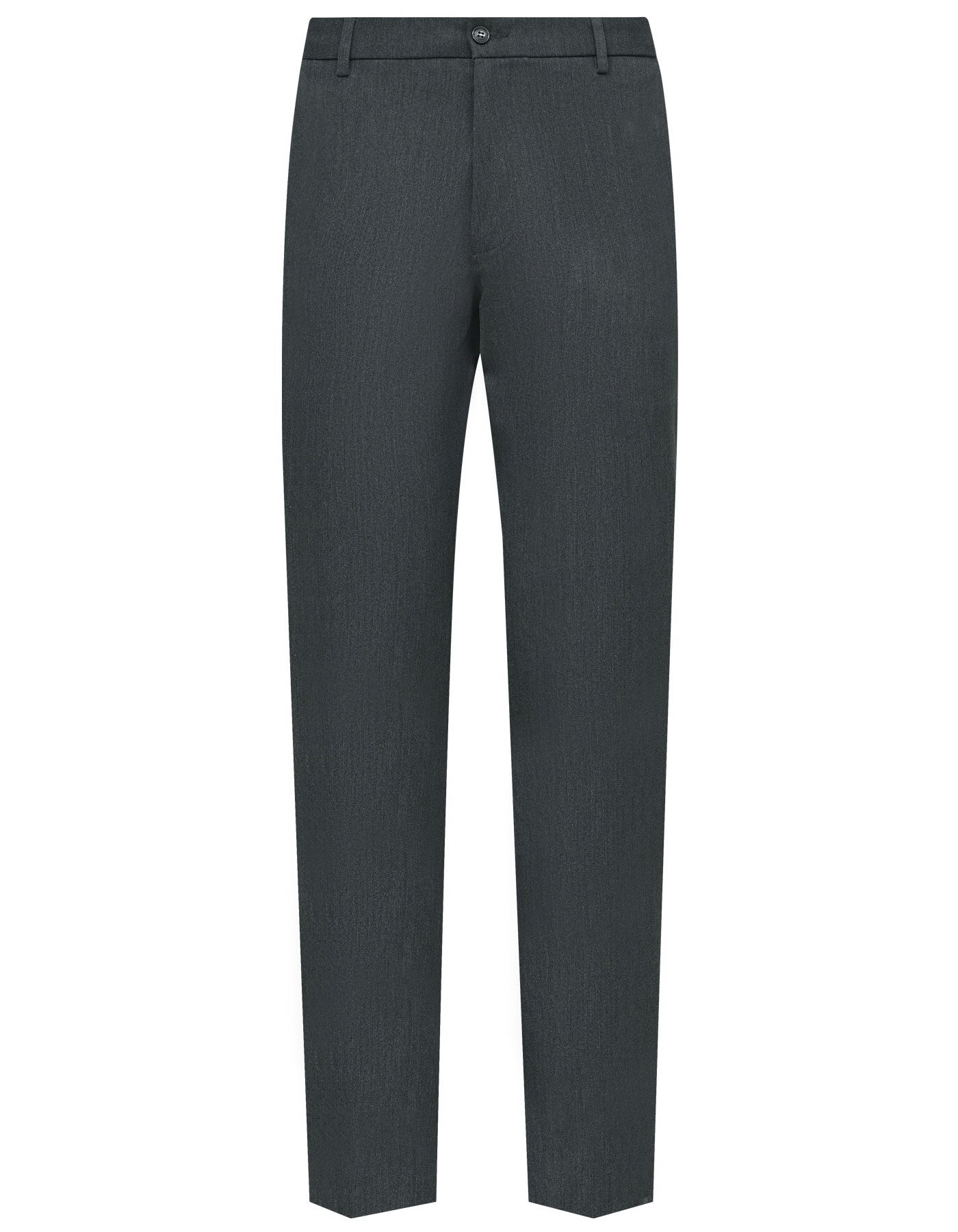Charcoal Classic Fit Cotton Trouser FTC2511C-28