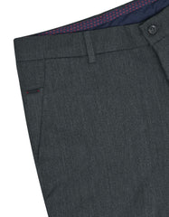 Charcoal Smart Fit Cotton Trouser FTC2511S-32
