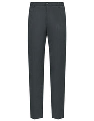 Charcoal Smart Fit Cotton Trouser FTC2511S-28