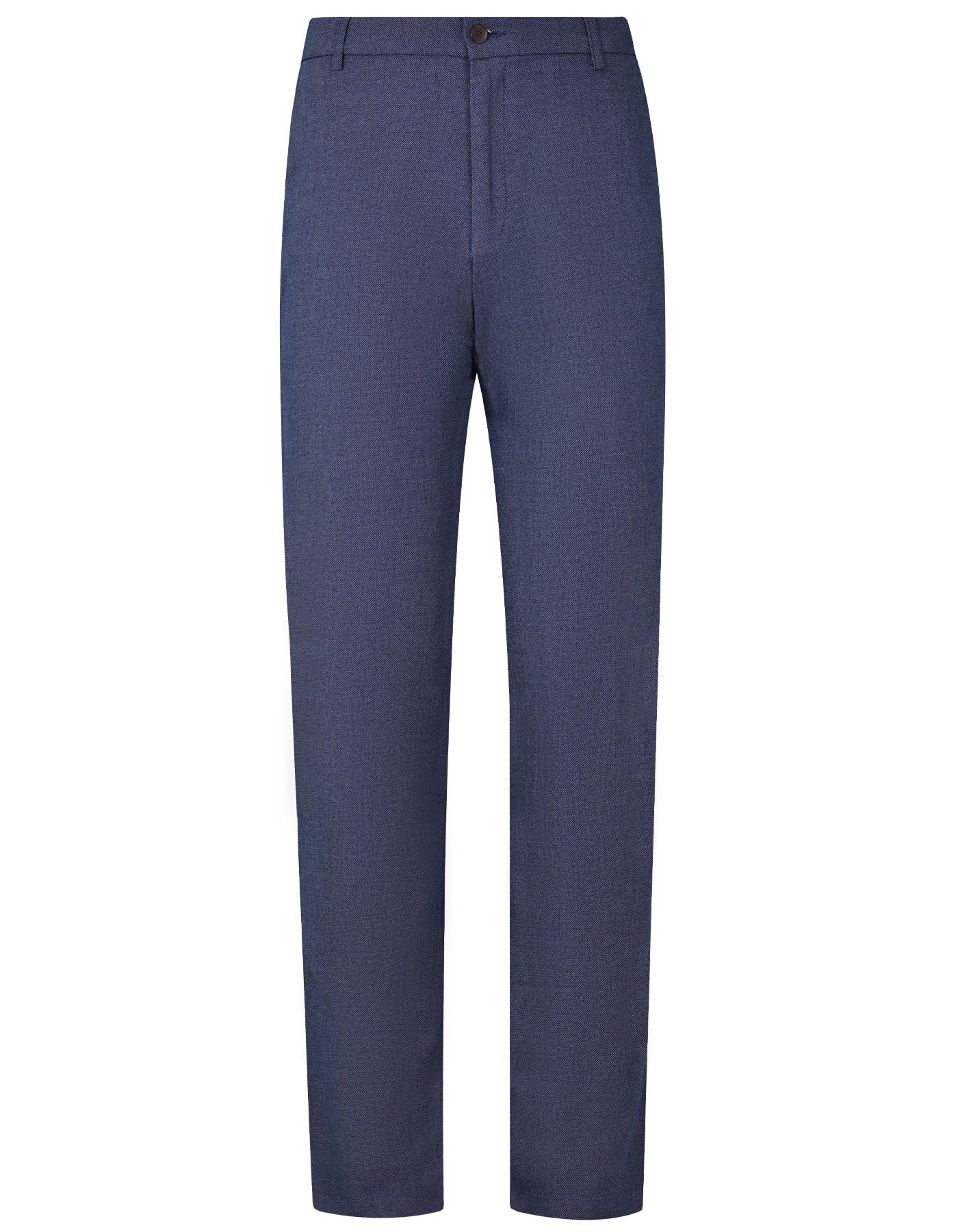 Blue Classic Fit Cotton Trouser FTC2514C-32