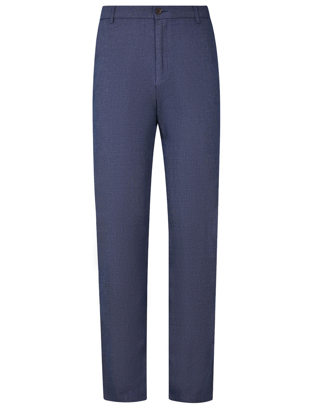 Blue Smart Fit Cotton Trouser FTC2514S-32