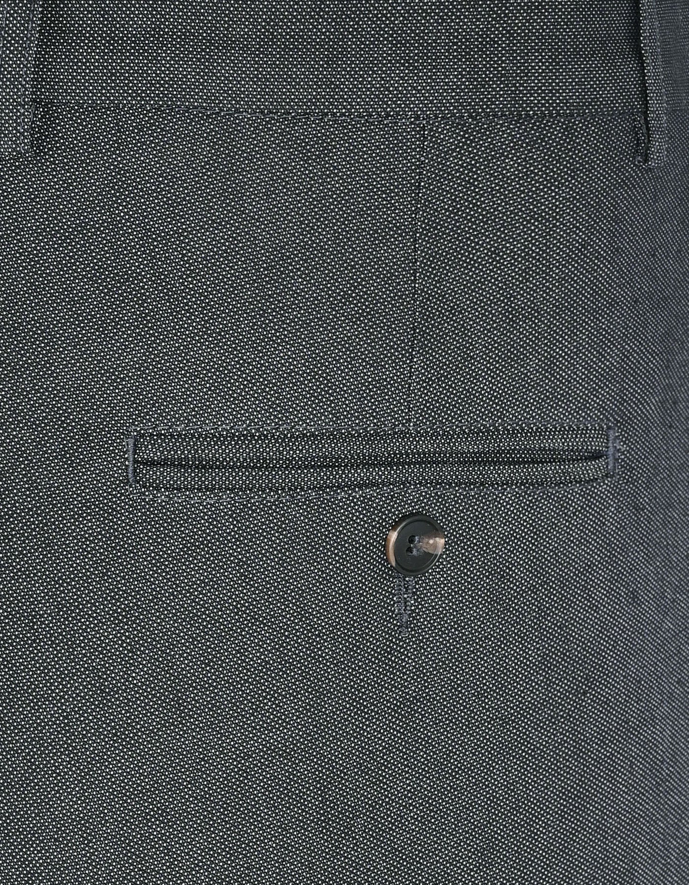 Charcoal Classic Fit Cotton Trouser FTC2515C-36