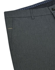 Charcoal Classic Fit Cotton Trouser FTC2515C-34