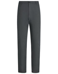 Charcoal Classic Fit Cotton Trouser FTC2515C-30