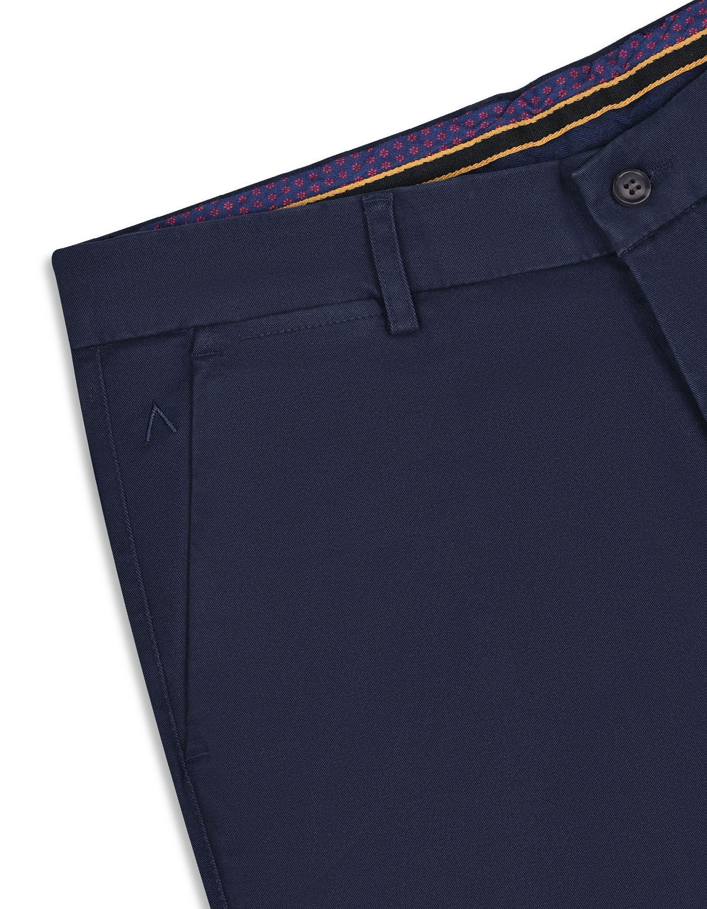 Navy Smart Fit Cotton Trouser FTC2519S-34