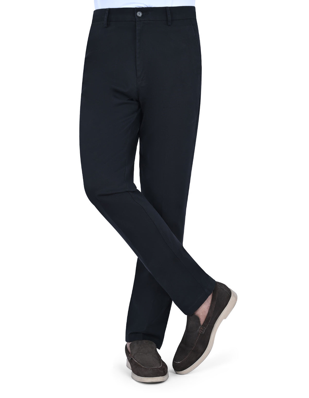 Black Smart Fit Cotton Trouser FTC2521S-30