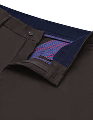 Chocolate Classic Fit Cotton Trouser FTC2527C-32