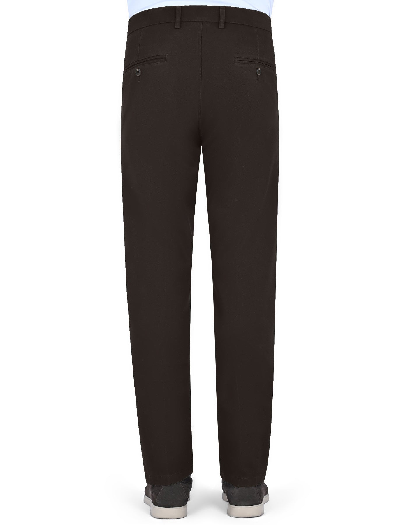 Chocolate Smart Fit Cotton Trouser FTC2527S-38
