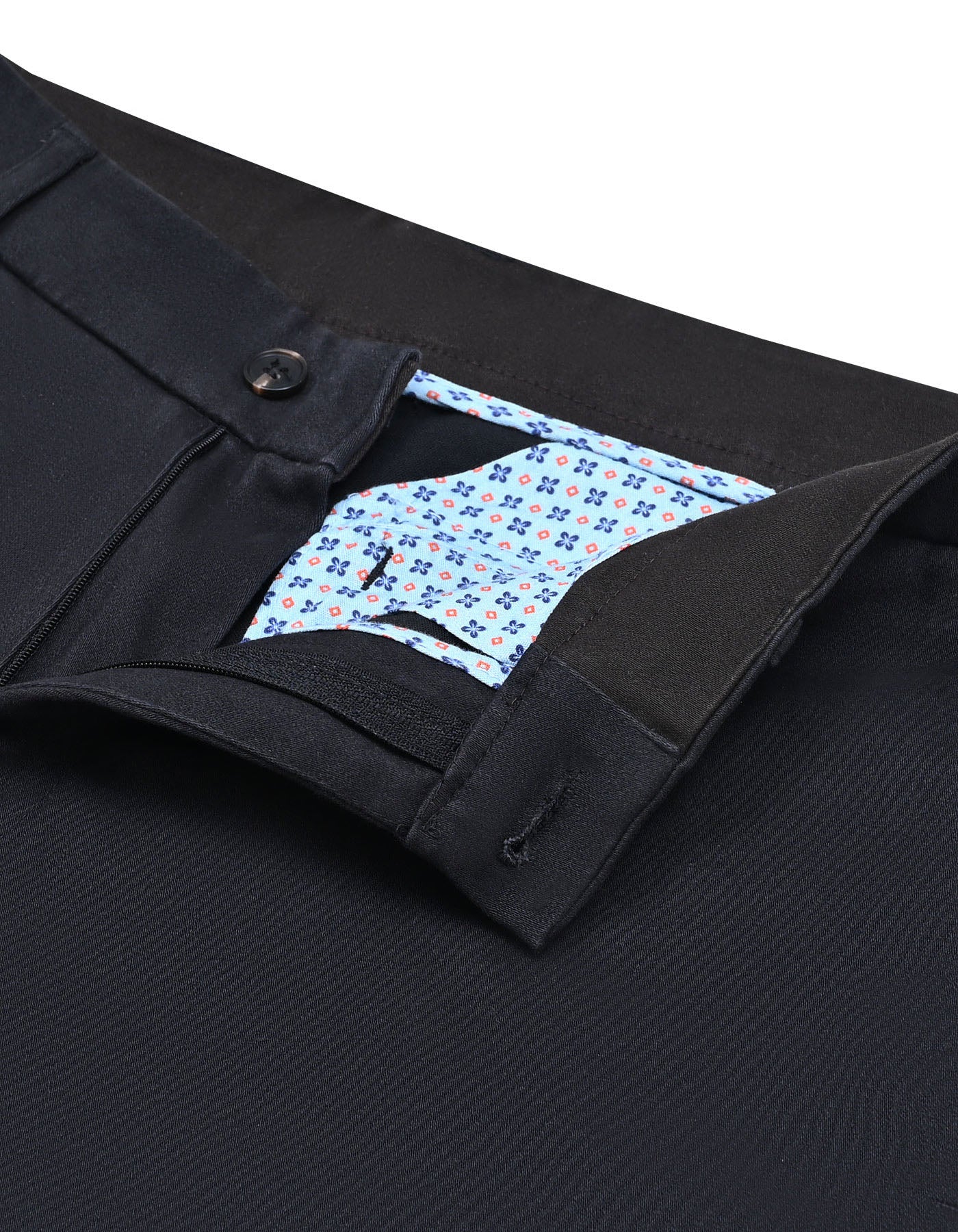 D Grey Classic Fit Cotton Trouser FTC2528C-32