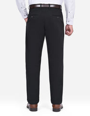 Black Classic Fit Cotton Trouser FTC2535C-38