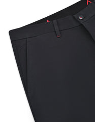 Black Smart Fit Cotton Trouser FTC2535S-34