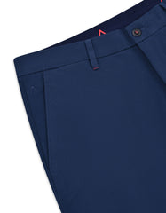 Navy Classic Fit Cotton Trouser FTC2536C-34