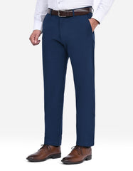 Navy Classic Fit Cotton Trouser FTC2536C-30