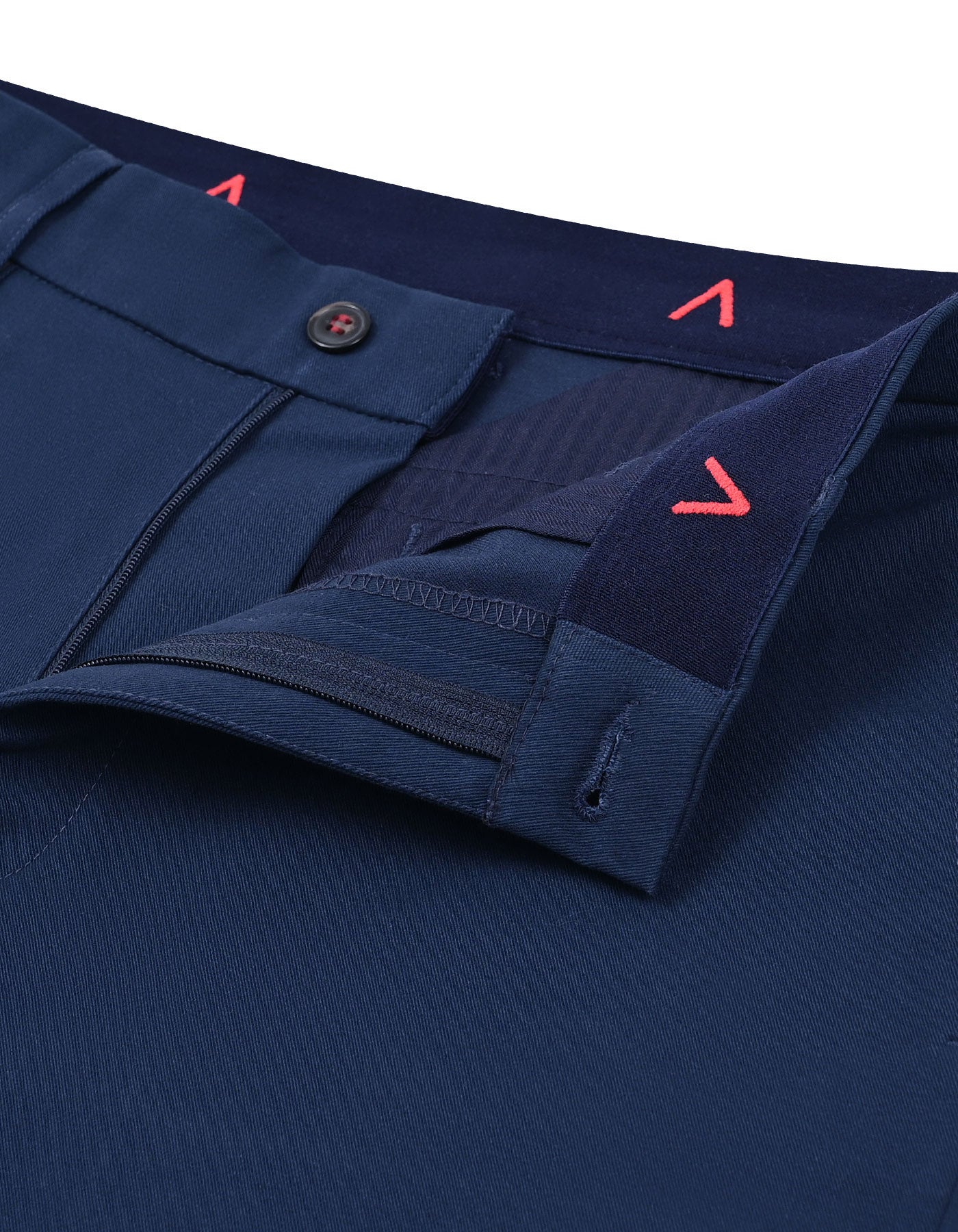 Navy Smart Fit Cotton Trouser FTC2536S-32