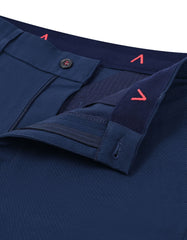 Navy Smart Fit Cotton Trouser FTC2536S-32