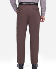 Chocolate Classic Fit Cotton Trouser FTC2537C-38