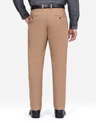 Khaki Classic Fit Cotton Trouser FTC2540C-38