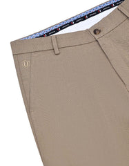 L Khaki Classic Fit Cotton Trouser FTC2549C-32