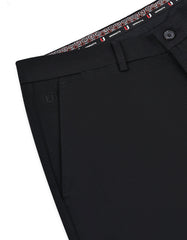 Black Classic Fit Cotton Trouser FTC2554C-34