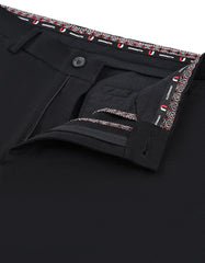 Black Classic Fit Cotton Trouser FTC2554S-32