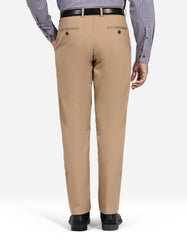 Khaki Classic Fit Cotton Trouser FTC2555C-38