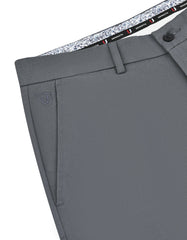 Grey Smart Fit Cotton Trouser FTC2557S-34
