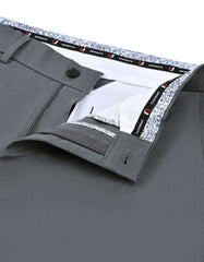 Grey Smart Fit Cotton Trouser FTC2557S-32