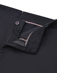 Black Classic Fit Cotton Trouser FTC2561-1C-30