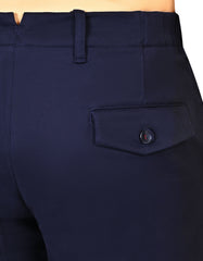 Navy Classic Fit Cotton Trouser FTC2562-1C-34