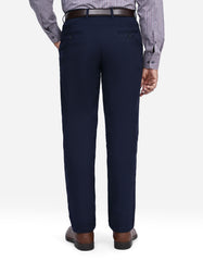 Navy Classic Fit Cotton Trouser FTC2562C-36