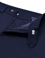 Navy Smart Fit Cotton Trouser FTC2562S-30