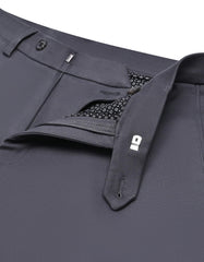 D Grey Classic Fit Cotton Trouser FTC2563C-30