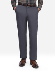 D Grey Smart Fit Cotton Trouser FTC2563S-28
